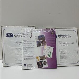 Creative Memories White Scrapbook Pages